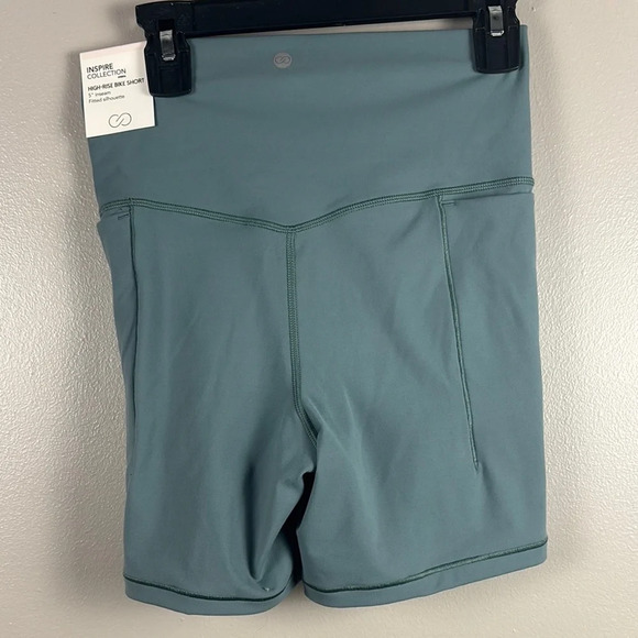 Calia Inspire Bike Short 5” Puya Green - Picture 3 of 5
